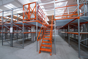 Customized Mezzanine Racking System Multi Floor High Load Capacity Steel Attic Storage Rack 