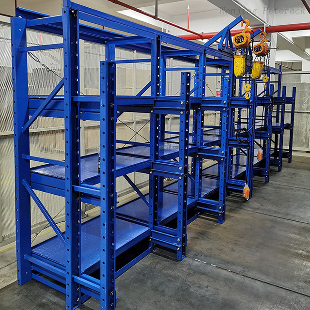 CE Excellant Quality Industrial Sliding Rack Warehouse Drawer Racking Drawer Type Mold Racks