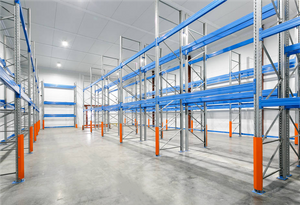 Industrial Warehouse Live Pallet Rack Selective Heavy Duty Steel Racking 