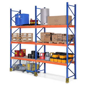 Peterack Industrial Steel Pallet Rack Metal Storage Shelves Heavy Duty Racking System