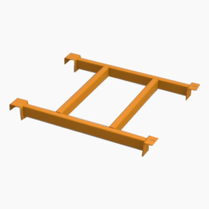 Metal Shelves Support Bar Horizontal Crossing Beam Pallet Rack Cross Bars