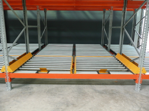 Customized Gravity Rack Rolling Shelving Industrial Warehouse Flow Racking