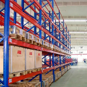 Live Pallet Rack System Industrial Steel Metal Pallet Storage Shelves 