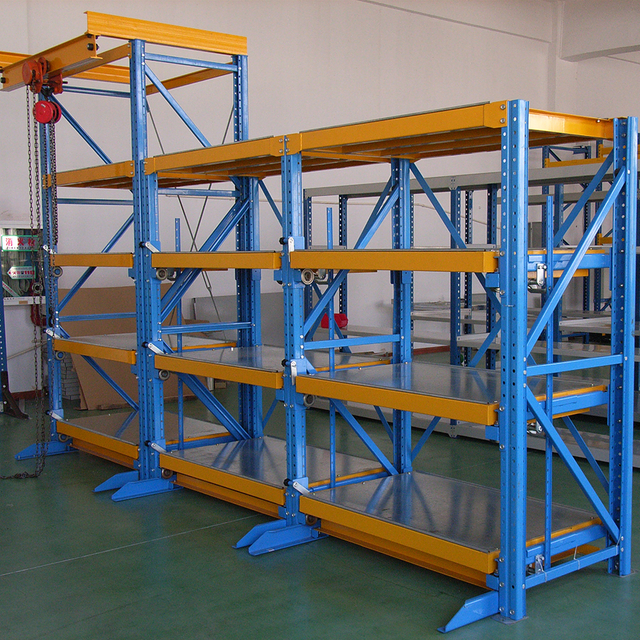 Durable Drawer Racking China Supplier Warehouse Slide Racks Custom Heavy Duty Adjustable Metal Mold Storage Shelves