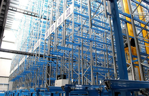 ASRS Automatic Racking System Automated Storage And Retrieval Heavy Duty Shuttle Rack